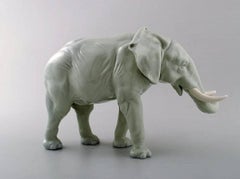 Karl Ens, Germany Porcelain Figurine Large Elephant