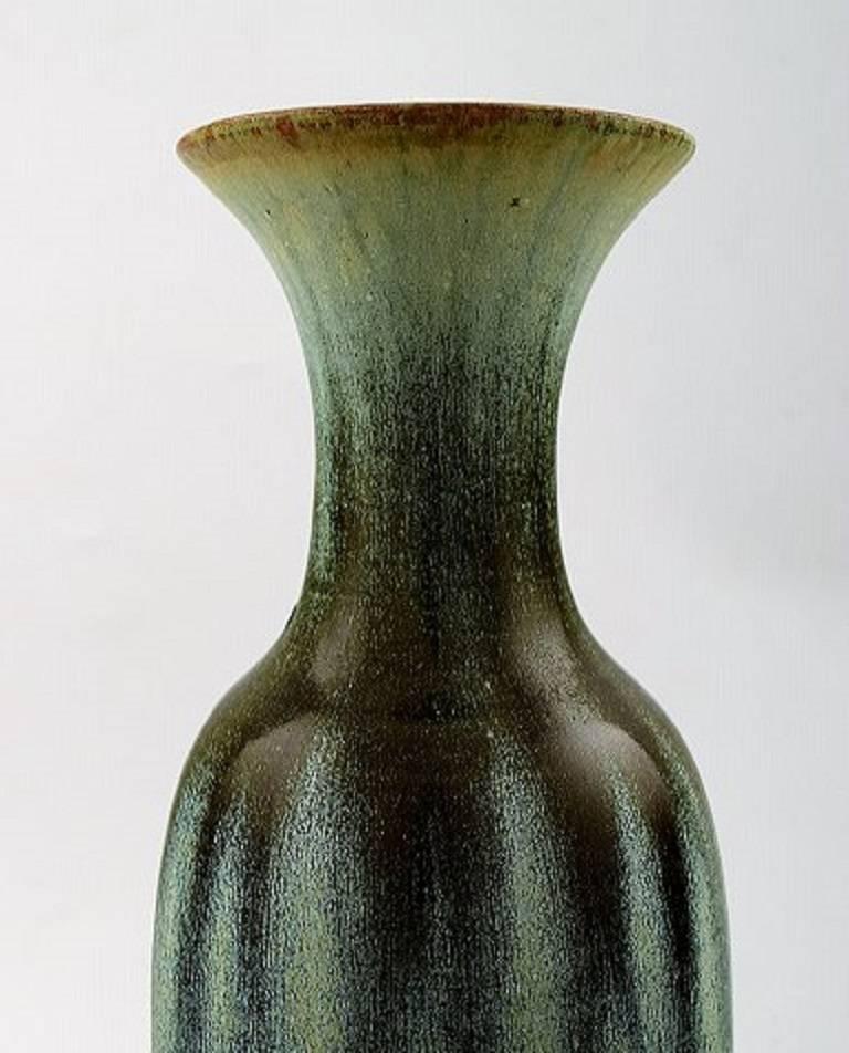 Early 20th Century Unique Royal Copenhagen Large Ceramic Vase by Carl Halier or Patrick Nordstrom