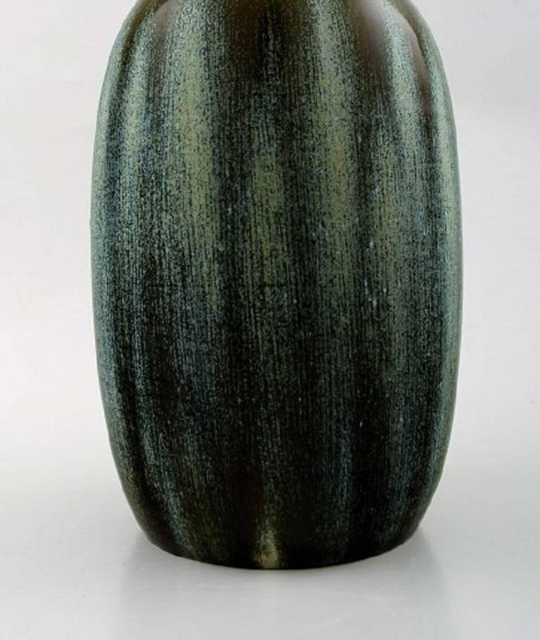 Unique Royal Copenhagen Large Ceramic Vase by Carl Halier or Patrick Nordstrom 2