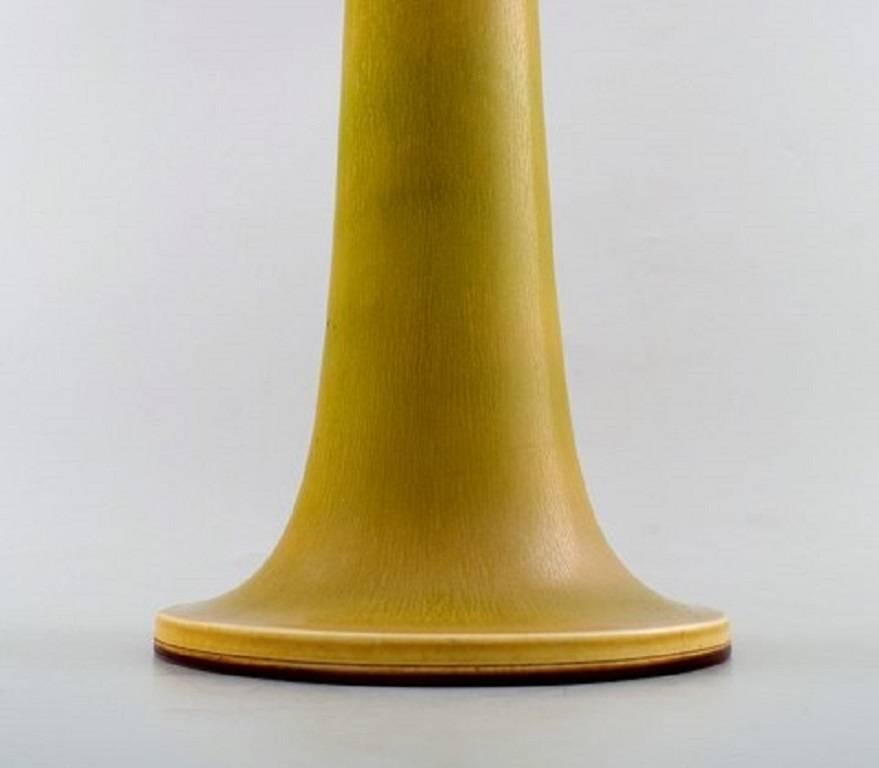 Danish Berndt Friberg Studio Large Ceramic Lamp, Modern Swedish Design