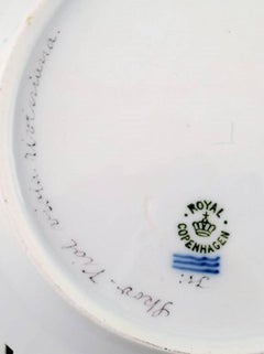 Royal Copenhagen Flora Danica Pierced Plate # 20/3554