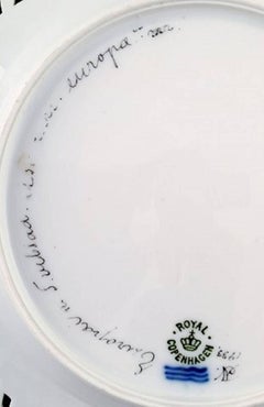 Royal Copenhagen Flora Danica Pierced Plate # 20/3554