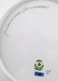 Royal Copenhagen Flora Danica Pierced Plate # 20/3554