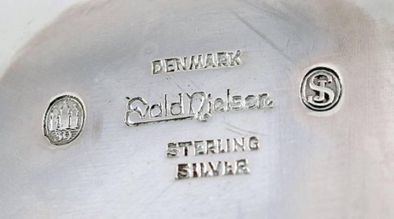 Evald Nielsen, Art Deco Large Sterling Silver Bowl 2