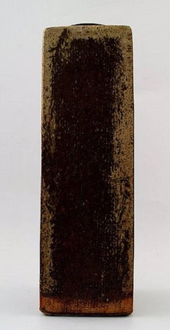 Dorthe Møller, Own Workshop, Large Ceramic Vase in Rustic Style