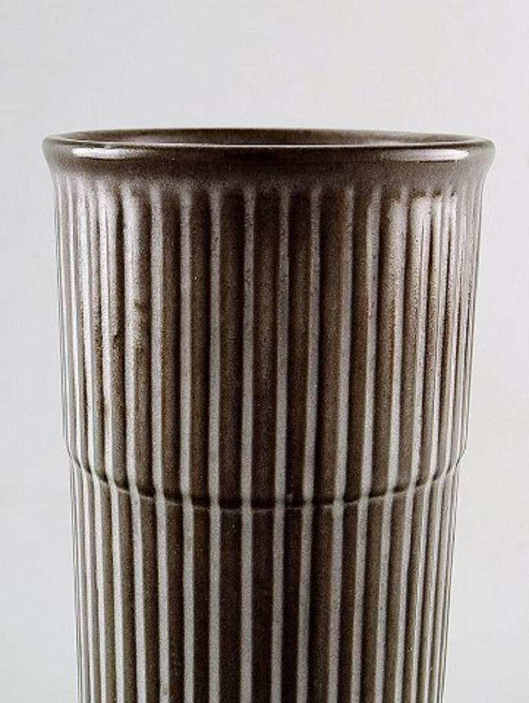 Sven Erik Skawonius for Upsala-Ekeby "Lena" Ceramic Vase For Sale at 1stDibs