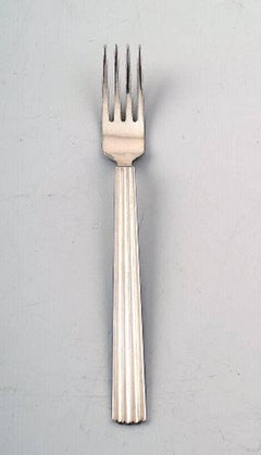 Bernadotte Silverware Georg Jensen Complete Lunch Service for Six Persons