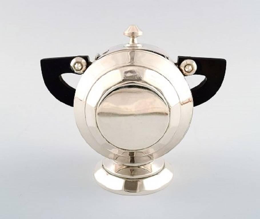 French Exclusive and Complete Art Deco Coffee / Tea Service by Christian Fjerdingstad
