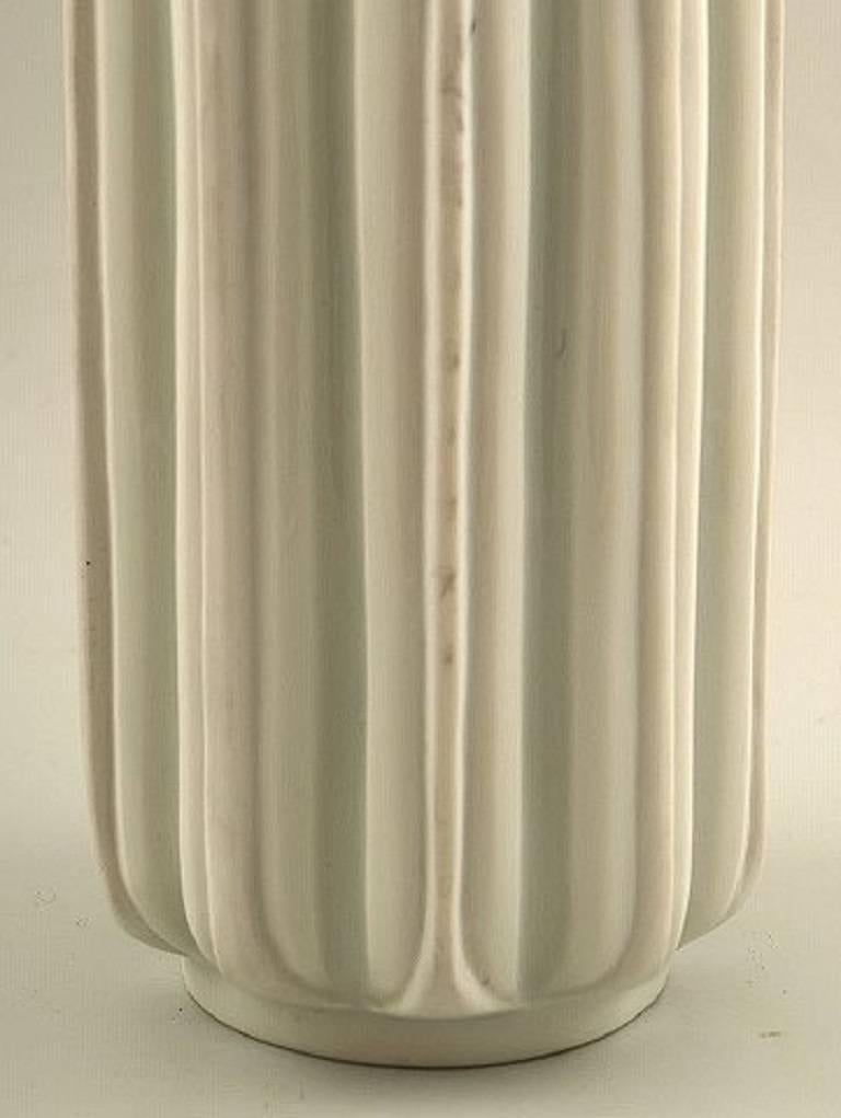Danish Rare Lisbeth Munch Petersen, Vase in Porcelain, Made by Bing & Grøndahl