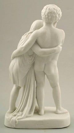 Antique B&G 'Bing & Grondahl' Rare Biscuit Figure, Late 19th Century