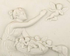 Rare B&G 'Bing & Grondahl' Large Biscuit Plate by Thorvaldsen, 1880s