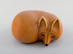 Lisa Larson for Gustavsberg 1977, Large Red Fox from the Series Skansen