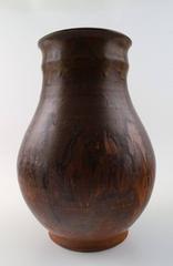 Large Royal Copenhagen Unique Stoneware Vase