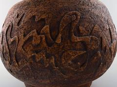 Melike Ababiyanik for Royal Copenhagen, Large Stoneware Jar