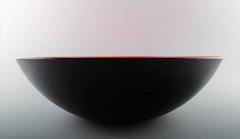 Danish Design Large Krenit Fruit Bowl by Herbert Krenchel, Rare Model, 1970s