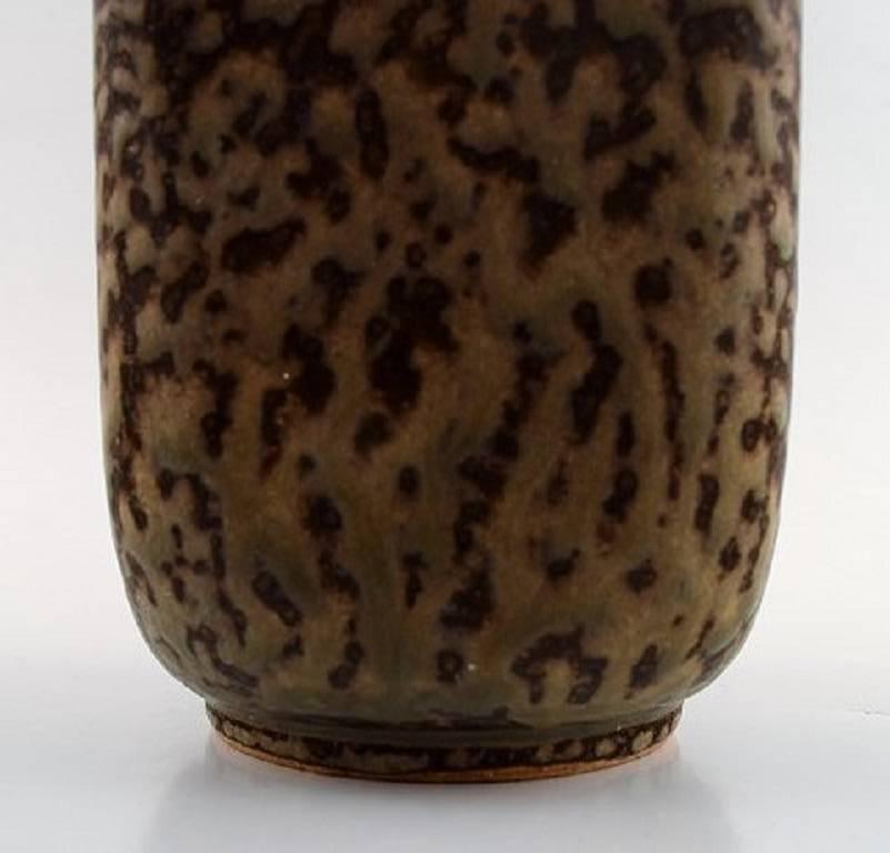 Danish Arne Bang Ceramic Vase Marked AB 121