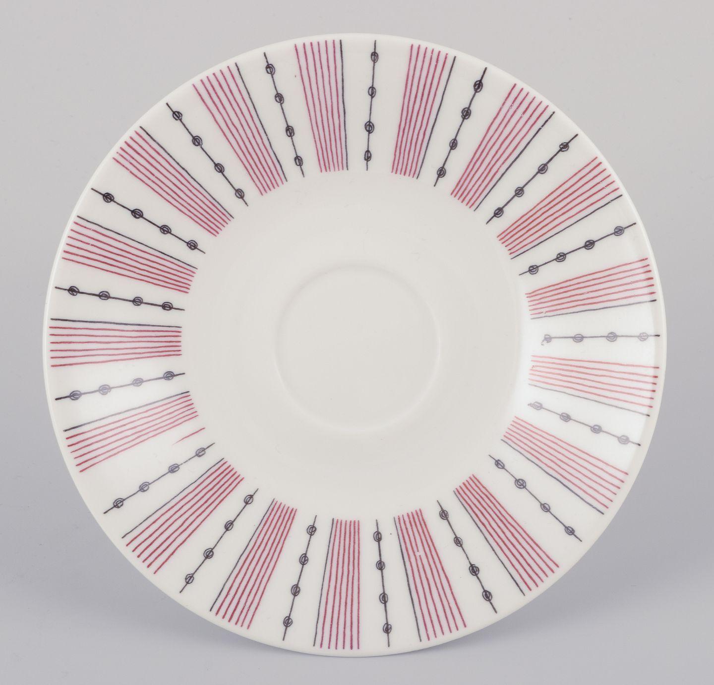 Gunnar Nylund for Rörstrand. Set of five 