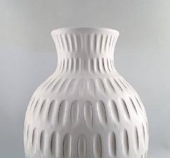 Anna-Lisa Thompson for Upsala-Ekeby Large Ceramic Floor Vase in Art Deco Style