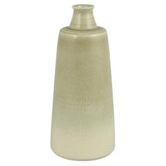 Søholm, Denmark. Cylindrical stoneware vase with hare’s-fur glaze. 1970s