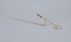 Pierre Forssell for Skultuna. A pair of wall-mounted candle holders in brass.
