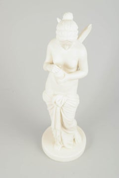 Gustavsberg. Biscuit sculpture “Psyche” after Bertel Thorvaldsen. Ca 1900