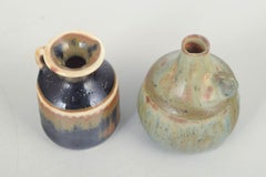 Carl-Harry Stålhane for Rörstrand. Two Miniature Ceramic Vases, Mid-20th C.