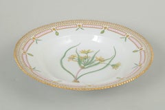 Royal Copenhagen. Flora Danica porcelain dinner plate. Dated 1945