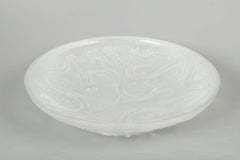 Josef Inwald for Barolac. Large Chinese dragon dish in opaline glass. Mid-20th C