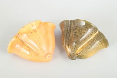 Kähler, Denmark. Two wall-hanging herb pots in ceramic, 1930s.