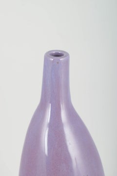 European Studio Pottery. Monumental ceramic vase with sculptural form, 1980s.