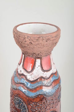 Antoni M. Zawadzki for Tilgmans Keramik. Very large floor vase with dragon motif