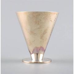 Wiwen Nilsson, Set of Six Cocktail/Vodka Goblets, Sterling Silver