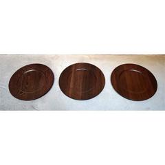 Jens Quistgaard for Kronjyden Complete for 12 Persons Cover Plates in Rosewood
