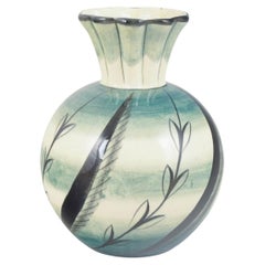 Ilse Claesson per Rörstrand. Vaso in ceramica “Löja” in stile Art Déco. Anni ’30