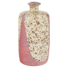 Rolf Palm. Large stoneware vase with textured surface, 1960/70s