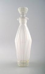 Six-Piece Glassware, Decanter & Six Cocktail / Vodka Glass "Strict", Bengt Orup