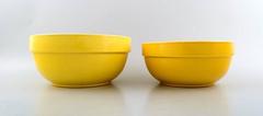Four Bowls, Susanne Yellow Confetti Royal Copenhagen / Aluminia