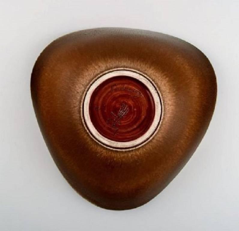 Friberg Studio Large Ceramic Bowl, Modern Swedish Design For Sale 2
