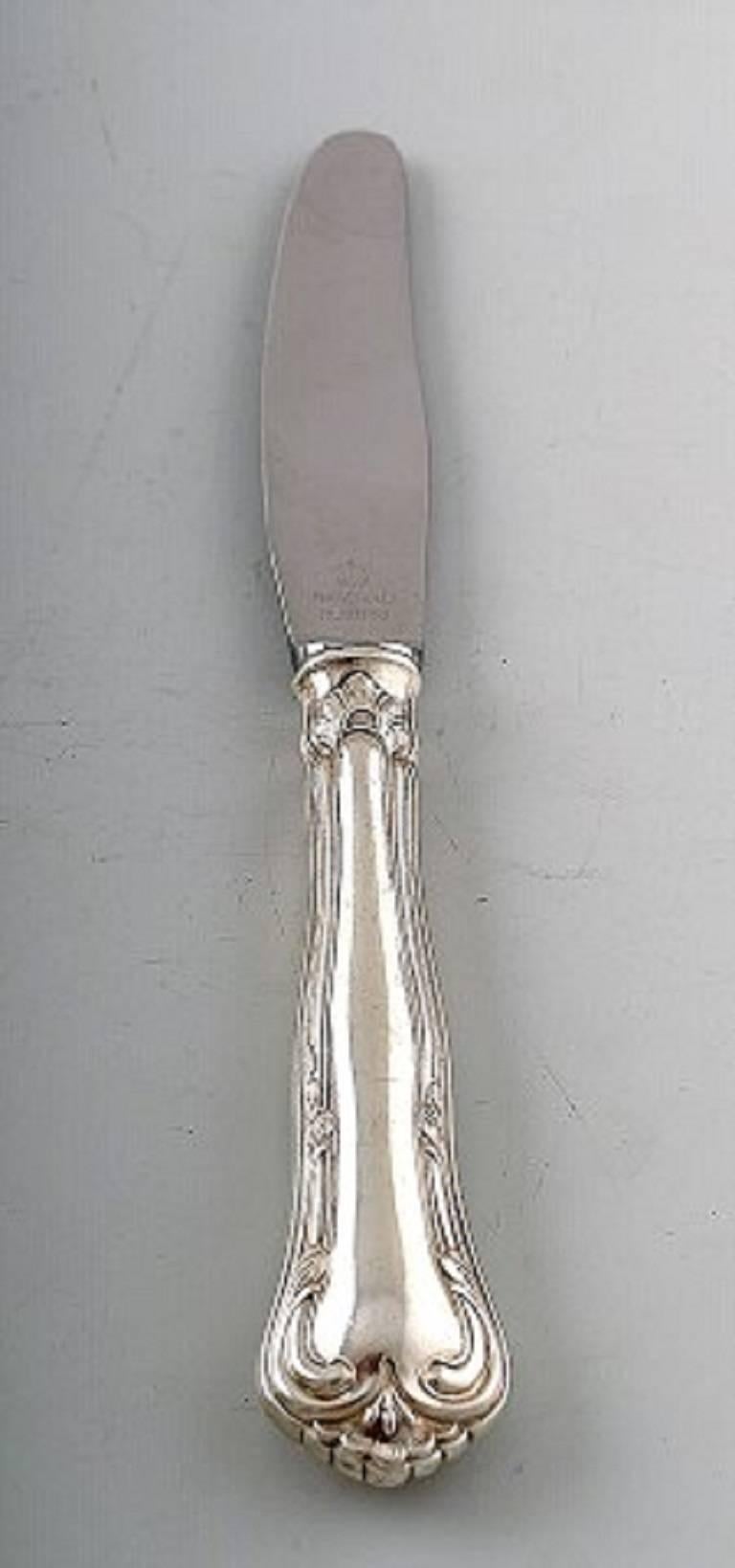 830er Silber Dänemark Cohr "Herregaard" Vorlegegabel 