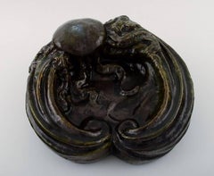 Jens Petersen Squid Dish in Ceramics by Jens Petersen