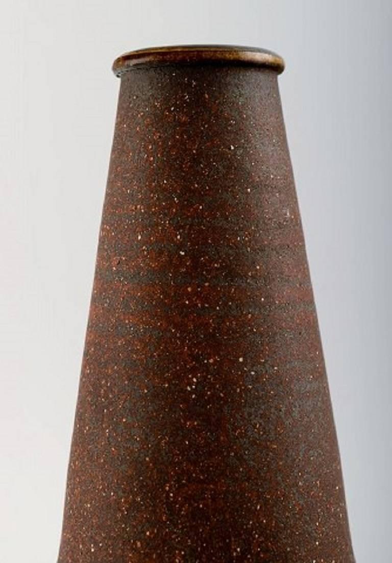 Kähler, Denmark, Glazed Stoneware Vase, Nils Kähler, 1960s In Excellent Condition In Copenhagen, DK