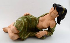 Helge Christoffersen:: Eigene Werkstatt:: Große Unikatfigur eines nackten jungen Modells