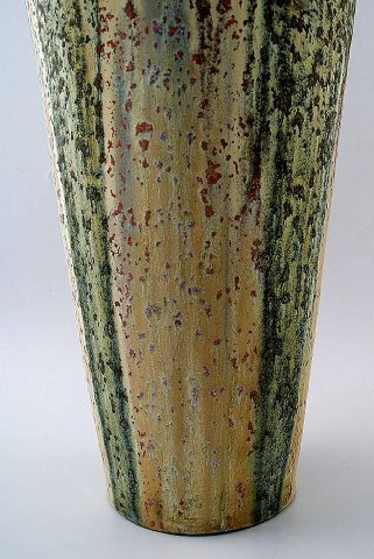 Jean Langlade French Ceramist, Large Floor Vase, Early 1900s 1
