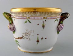 Royal Copenhagen "Flora Danica" Porcelain Large Wine Cooler