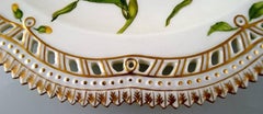 Royal Copenhagen Flora Danica, Round Dish or Dinner Plate with Pierced Border