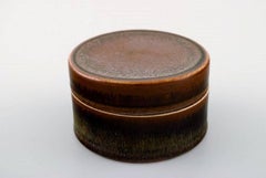 Stig Lindberg, Gustavsberg Studio Hand, Ceramic Miniature Lidded Jar