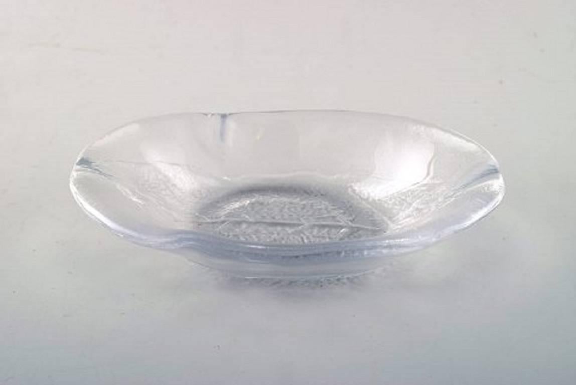 Scandinave moderne Huit bols de soirée Kosta, verre d'art, faits à la main, Suède en vente