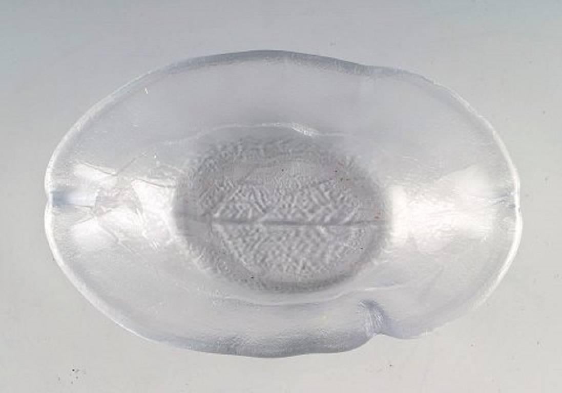 Suédois Huit bols de soirée Kosta, verre d'art, faits à la main, Suède en vente