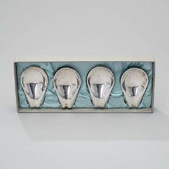 TAPIO Wirkkala BOWLS, 4 pcs., Sterling silver, Hopeakeskus Oy, Tavastehus 1966.