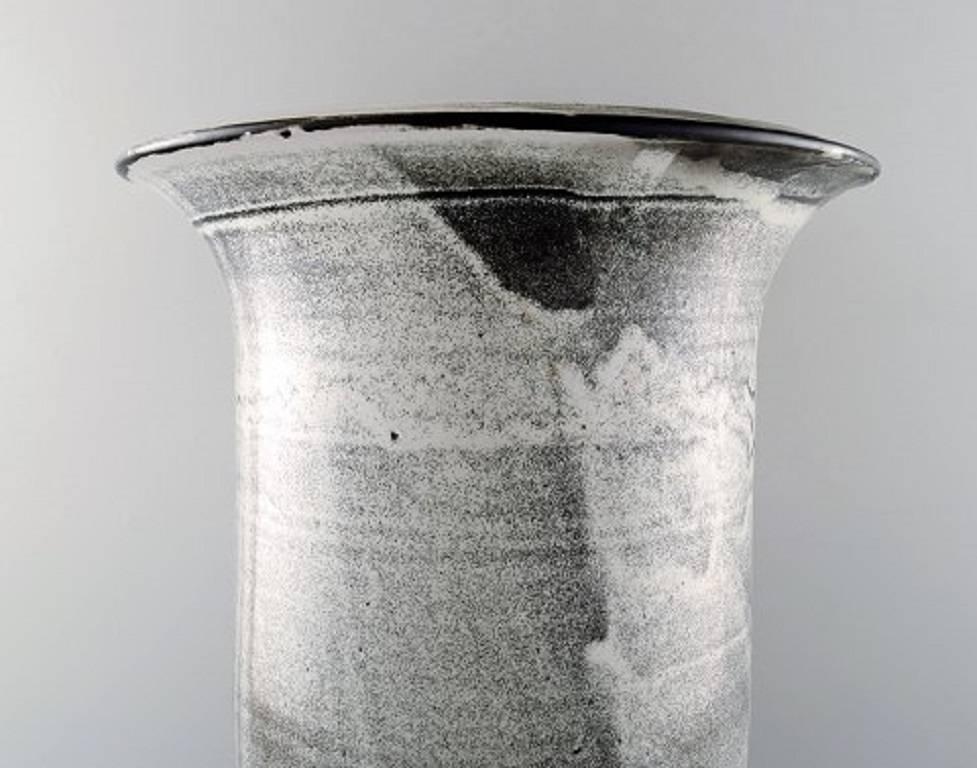 Danish Very Large Kähler, Hak, Glazed Earthenware Vase, 1930s, by Svend Hammershoi